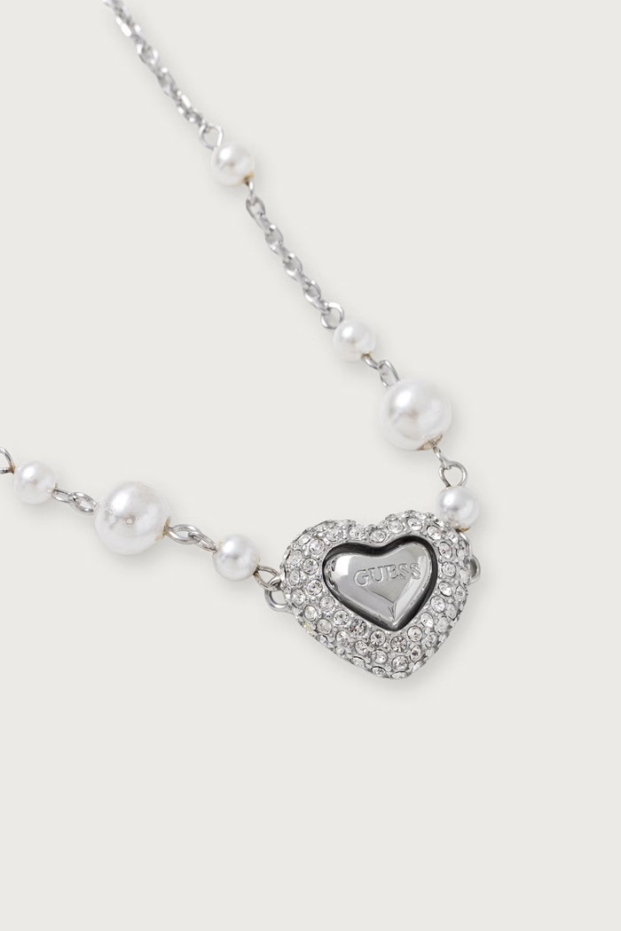 Guess Náramok z nehrdzavejúcej ocele BELOVED JUBB06.009JW strieborná AW26