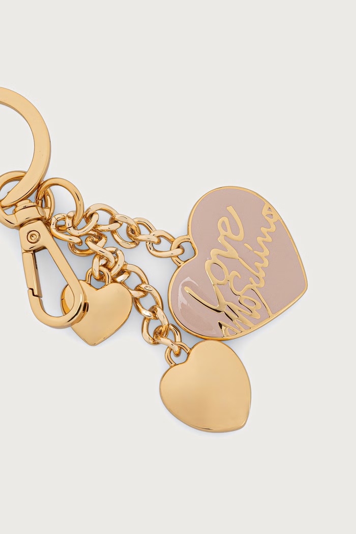 Love Moschino Brelok damski metalowy JC5415PP0PK2090E złoty AW26
