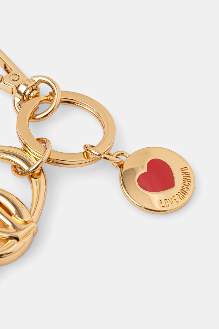 Love Moschino brelok damski metalowy JC5405PP1PL2090A złoty AW26