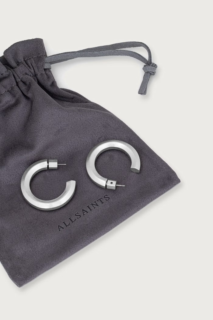 Akcesoria AllSaints kolczyki damskie 597756SLV041 srebrny