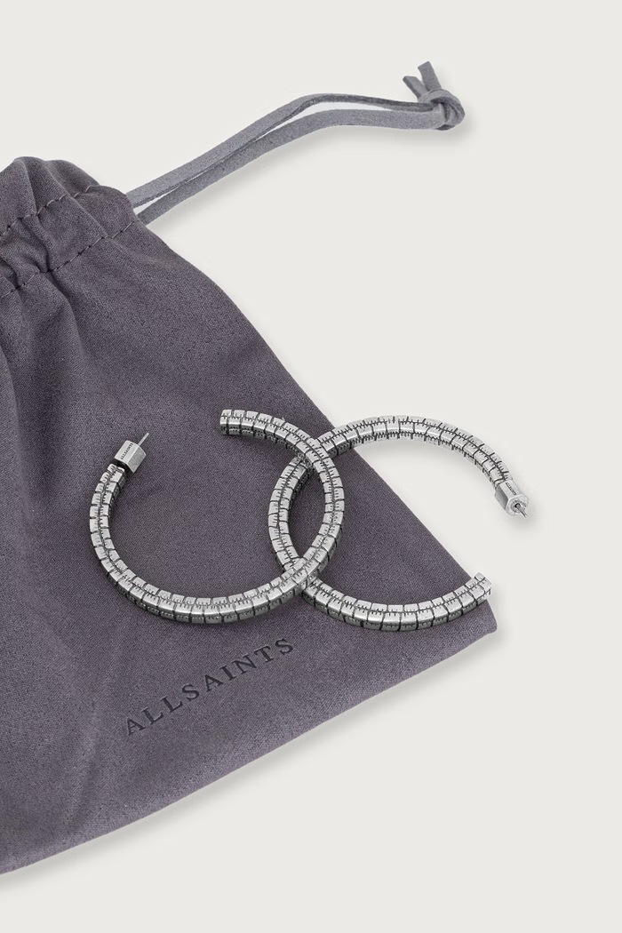 Akcesoria AllSaints kolczyki damskie 597751SLV041 srebrny