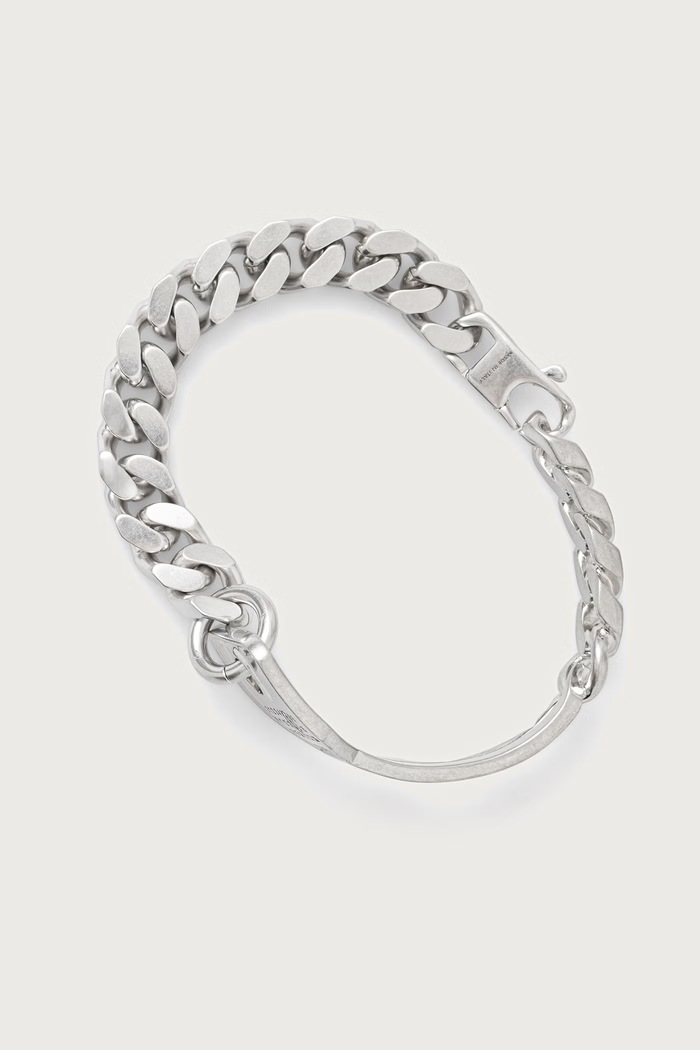 MM6 Maison Margiela Bransoletka damska srebrny SM7UY0119.P9390