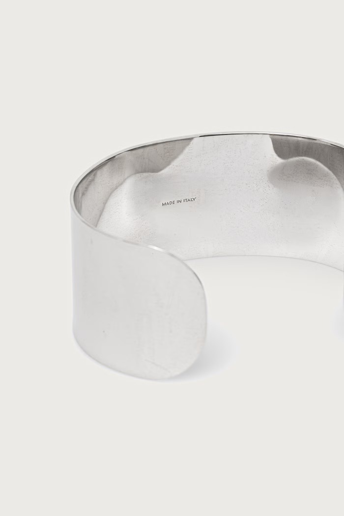 Akcesoria MM6 Maison Margiela Bransoletka mosiężna SM6UY0118.P6469 srebrny