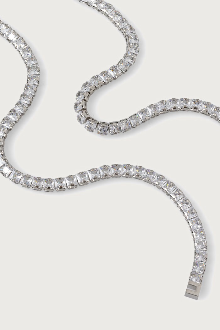 Elisabetta Franchi Kolczyki damskie mosiężne OR20A67E2 srebrny AW26