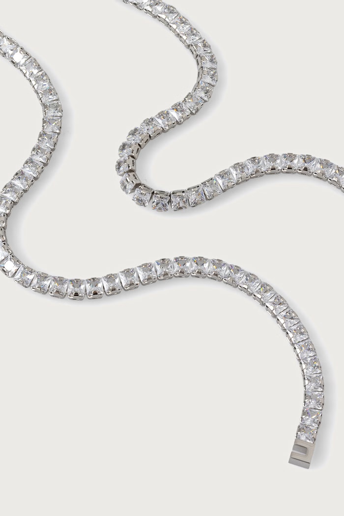 Elisabetta Franchi Kolczyki damskie mosiężne OR20A67E2 srebrny AW26