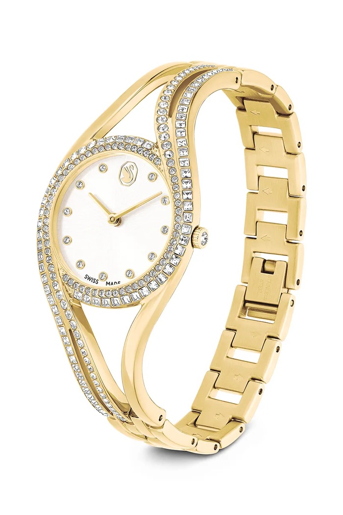 Swarovski годинник жіночий HYPERBOLA 5754534 золотий AW26