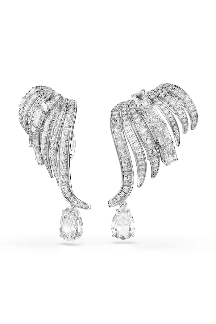 Swarovski κλιπς γυναικείο μεταλλικό ζιργκόν VIENNA 5755961 ασημί AW26