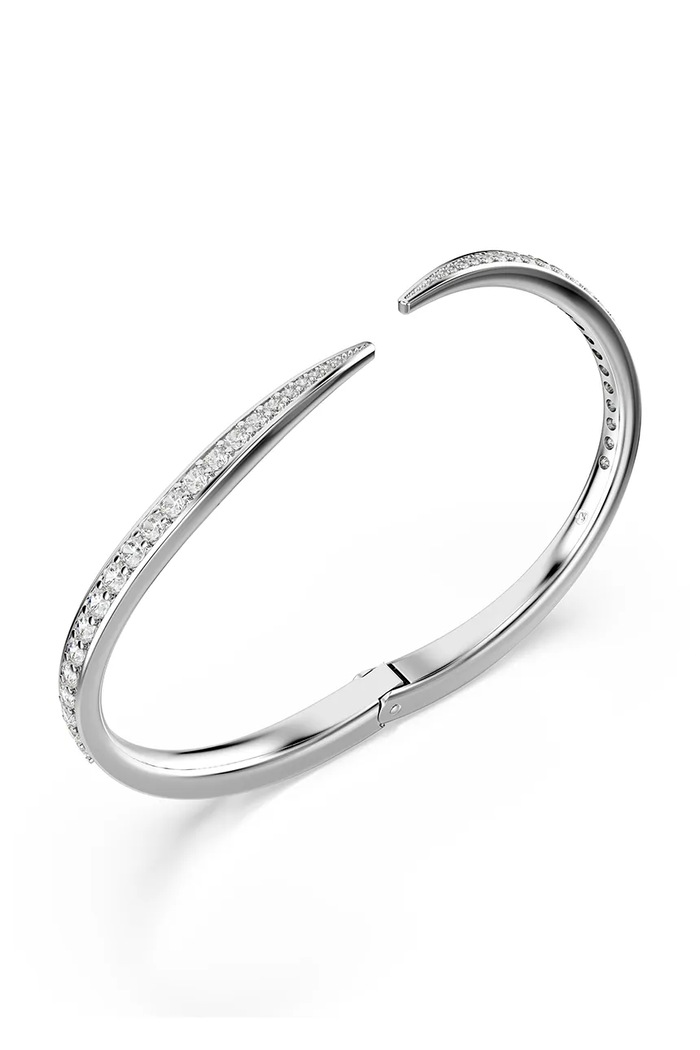 Αξεσουάρ Swarovski βραχιόλι γυναικείο μεταλλικό ζιργκόν VIENNA 5765322 ασημί