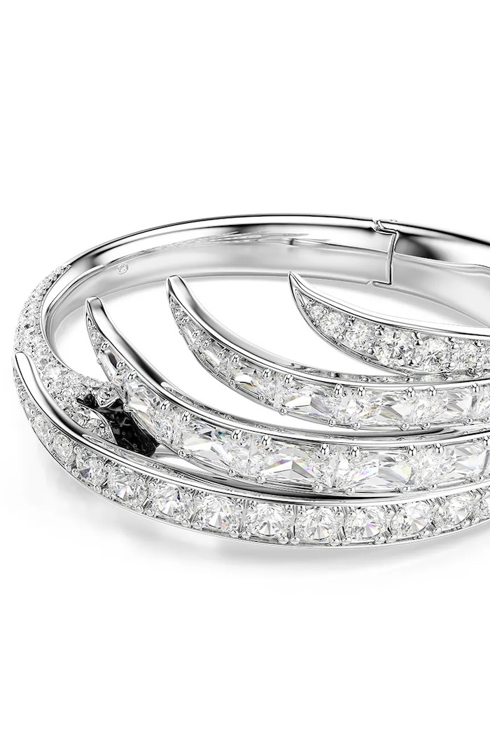 Swarovski zapestnica ženska s kubičnim cirkonijem VIENNA 5753767 srebrna AW26