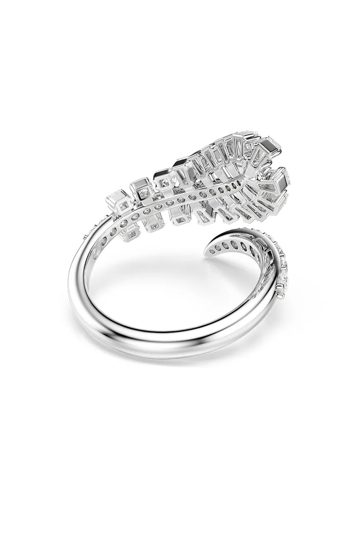 Swarovski δαχτυλίδι γυναικείο μεταλλικό ζιργκόν VIENNA 5757835 ασημί AW26