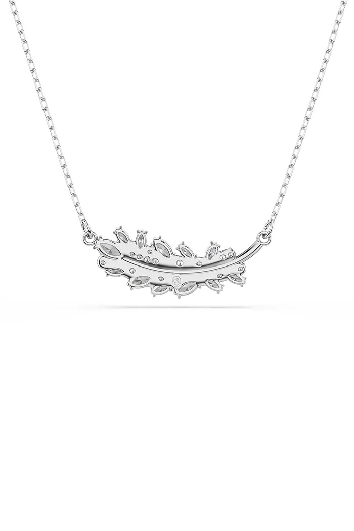 Swarovski κολιέ γυναικείο μεταλλικό ζιργκόν VIENNA ασημί 5756111