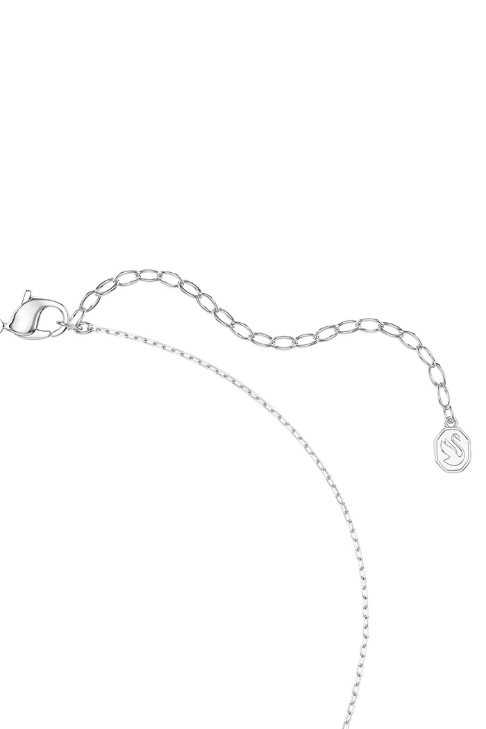 Swarovski κολιέ γυναικείο μεταλλικό ζιργκόν VIENNA 5756111 ασημί