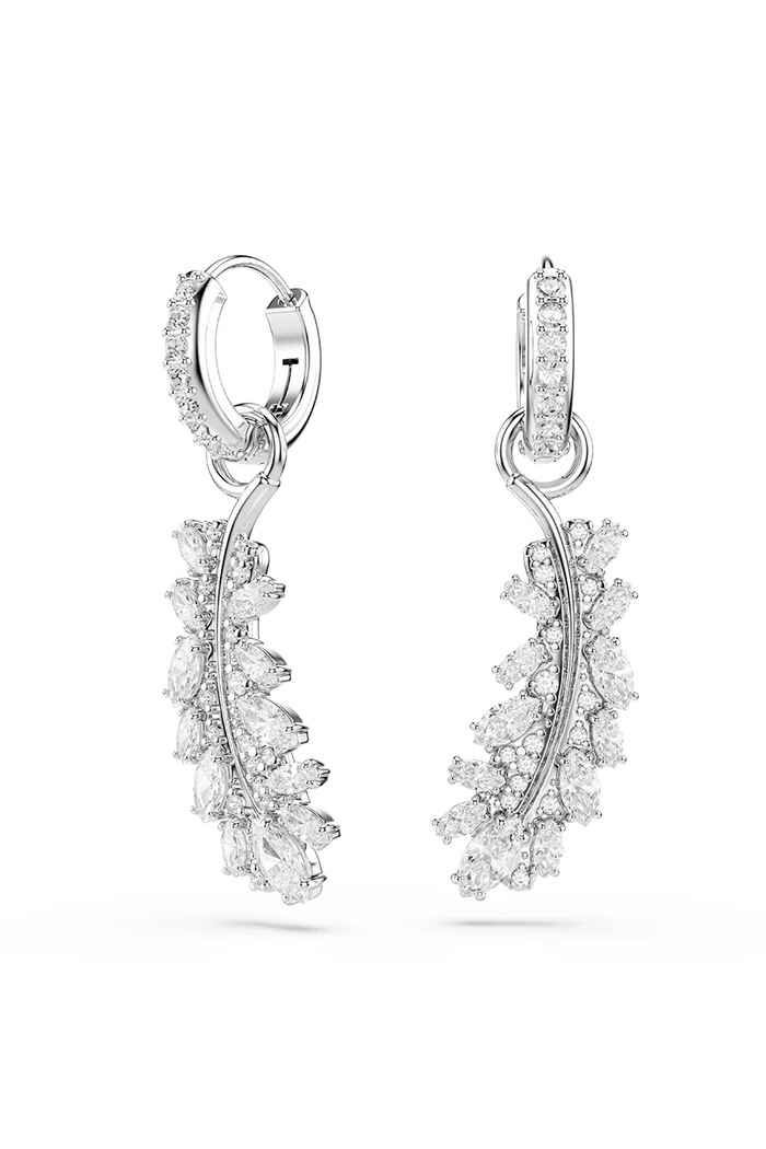 Swarovski σκουλαρίκια Γυναικεία μεταλλικά ζιργκόν VIENNA ασημί 5754272