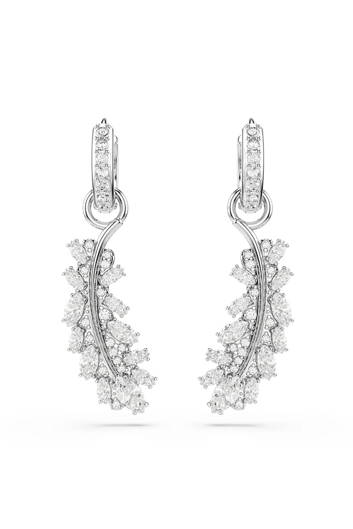 Swarovski σκουλαρίκια Γυναικεία μεταλλικά ζιργκόν VIENNA 5754272 ασημί AW26