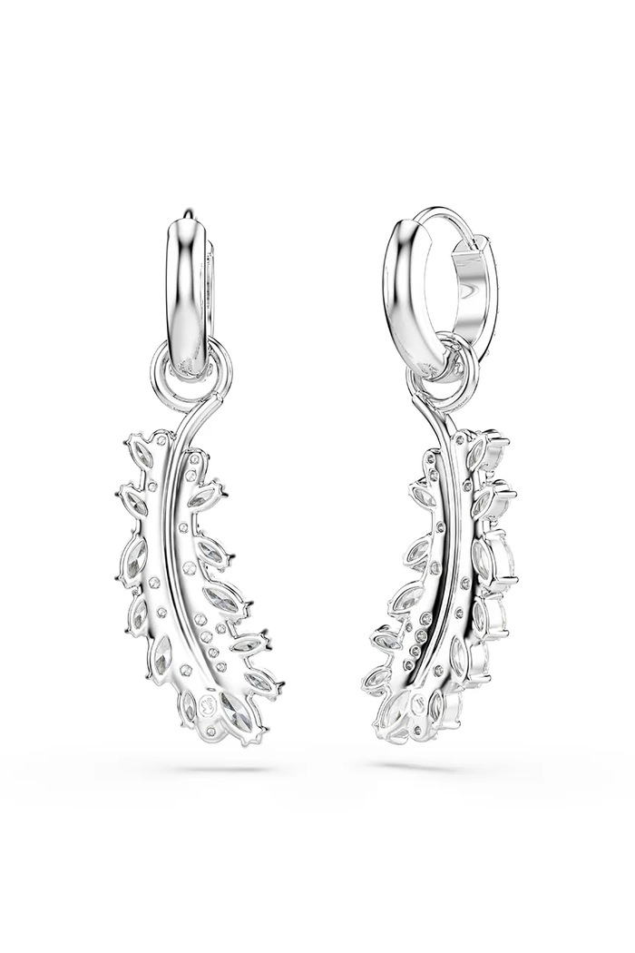 Αξεσουάρ Swarovski σκουλαρίκια Γυναικεία μεταλλικά ζιργκόν VIENNA 5754272 ασημί