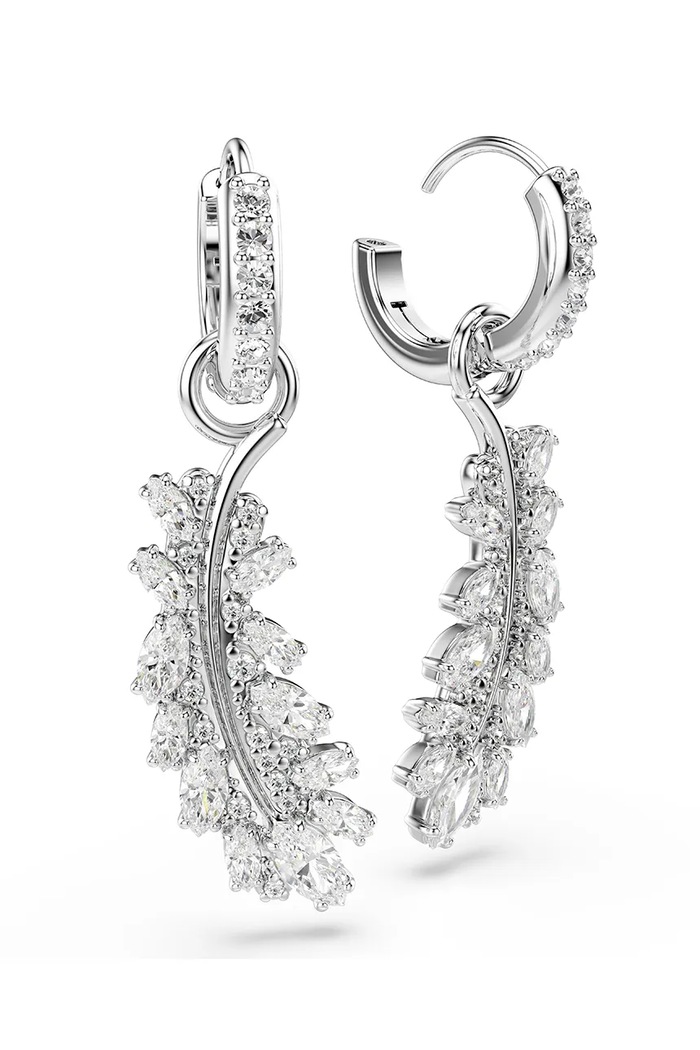 Swarovski σκουλαρίκια Γυναικεία μεταλλικά ζιργκόν VIENNA ασημί 5754272