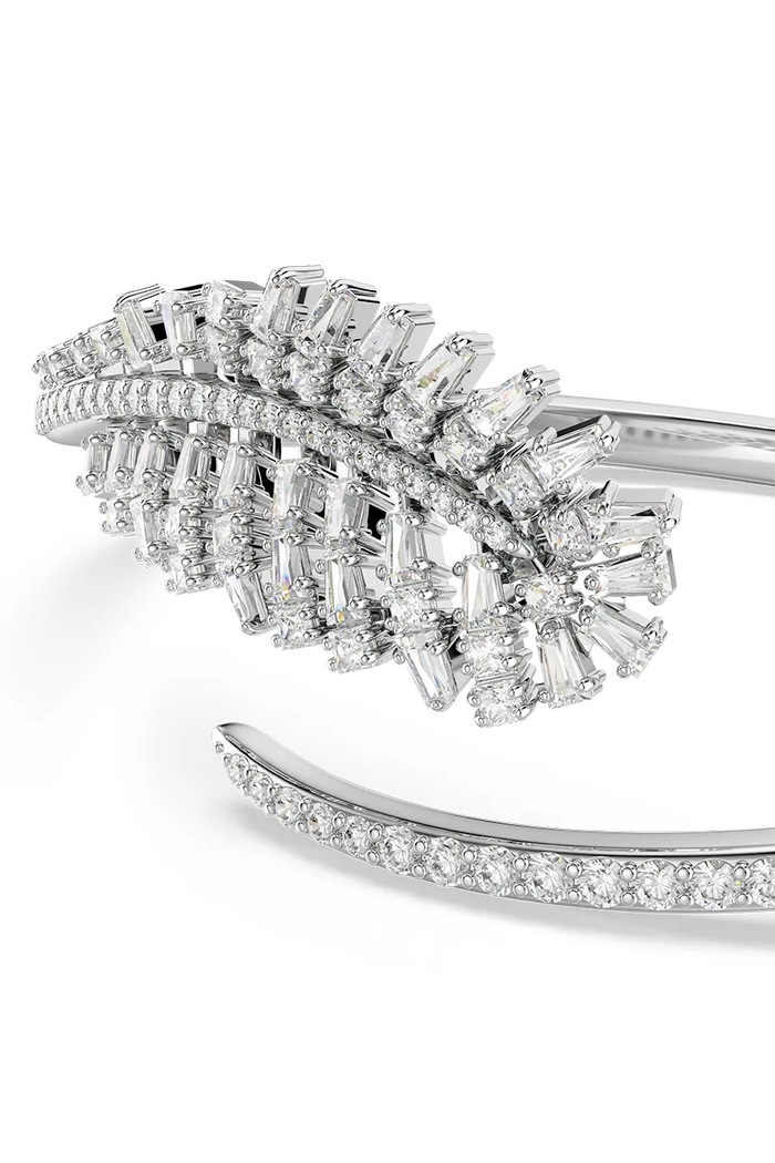 Swarovski βραχιόλι γυναικείο μεταλλικό ζιργκόν VIENNA 5754274 ασημί AW26