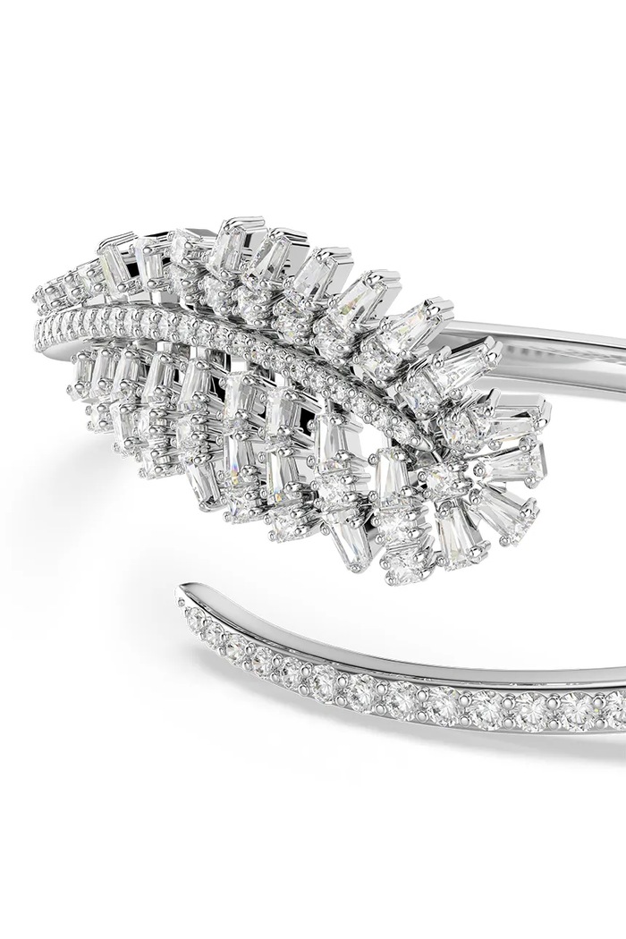 Swarovski βραχιόλι γυναικείο μεταλλικό ζιργκόν VIENNA 5754275 ασημί AW26