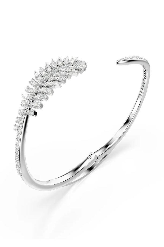 Αξεσουάρ Swarovski βραχιόλι γυναικείο μεταλλικό ζιργκόν VIENNA 5754275 ασημί