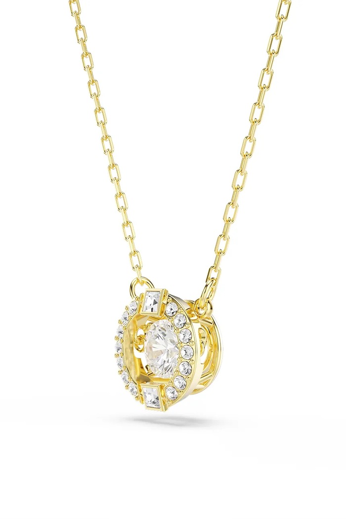 Аксесуари Swarovski намисто жіноче позолочене з цирконієм UNA 5758061 золотий