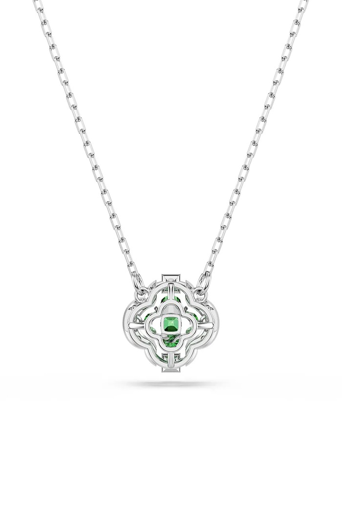 Swarovski κολιέ γυναικείο ζιργκόν UNA ασημί 5757785