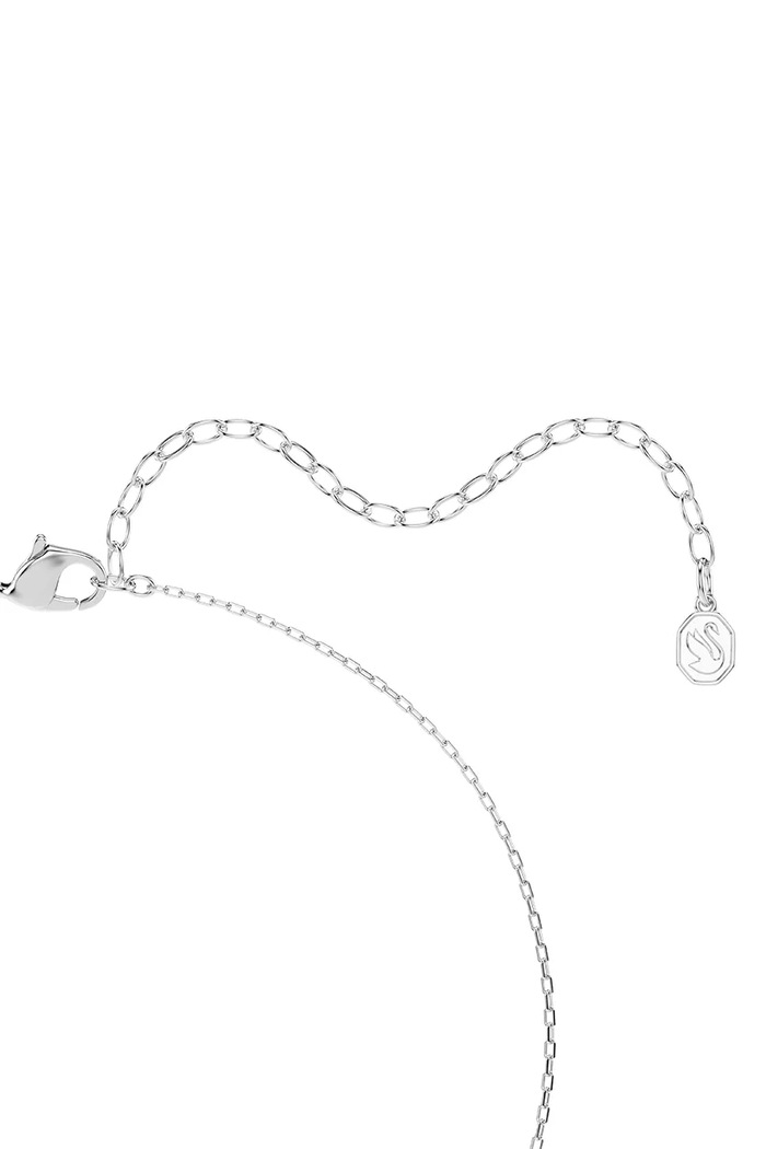 Swarovski κολιέ γυναικείο ζιργκόν UNA 5757785 ασημί