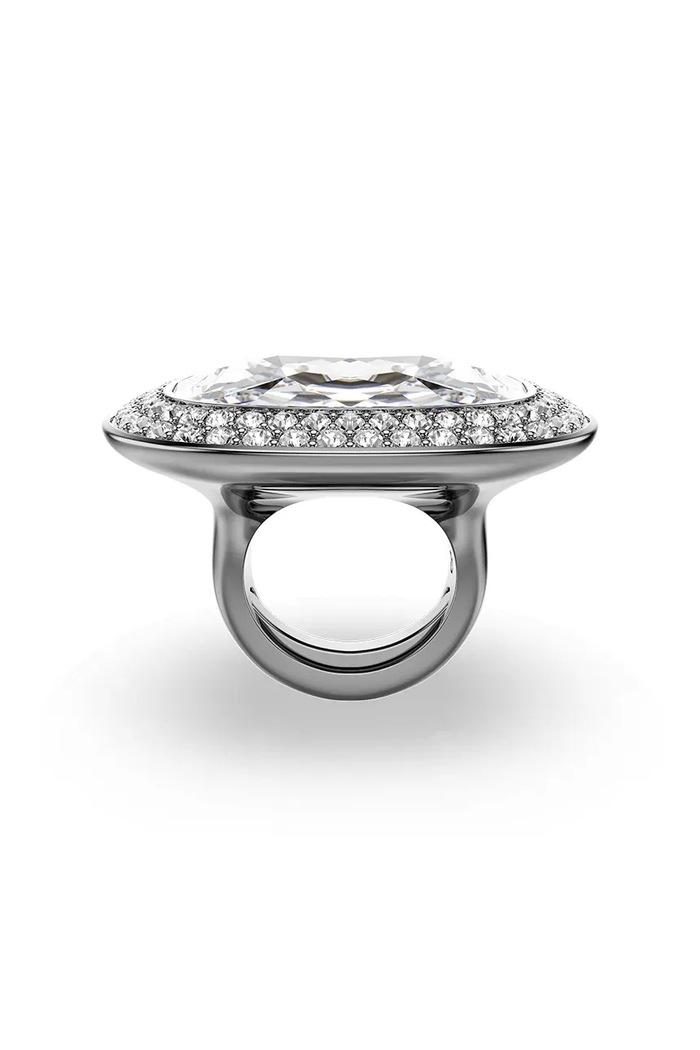 Swarovski δαχτυλίδι γυναικείο κρύσταλλο Swarovski UNA ασημί 5760118
