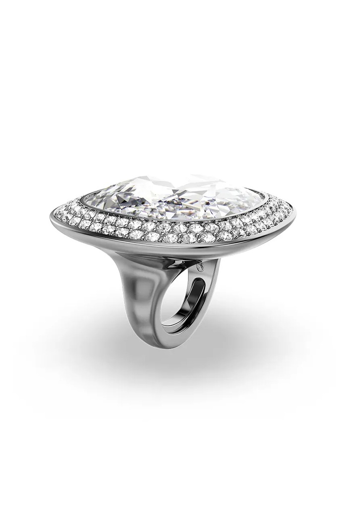 Αξεσουάρ Swarovski δαχτυλίδι γυναικείο κρύσταλλο Swarovski UNA 5760117 ασημί