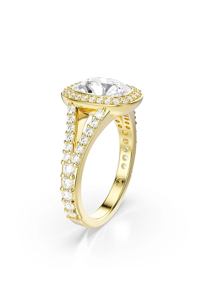 Αξεσουάρ Swarovski δαχτυλίδι γυναικείο επιχρυσωμένο UNA 5762629 χρυσαφί