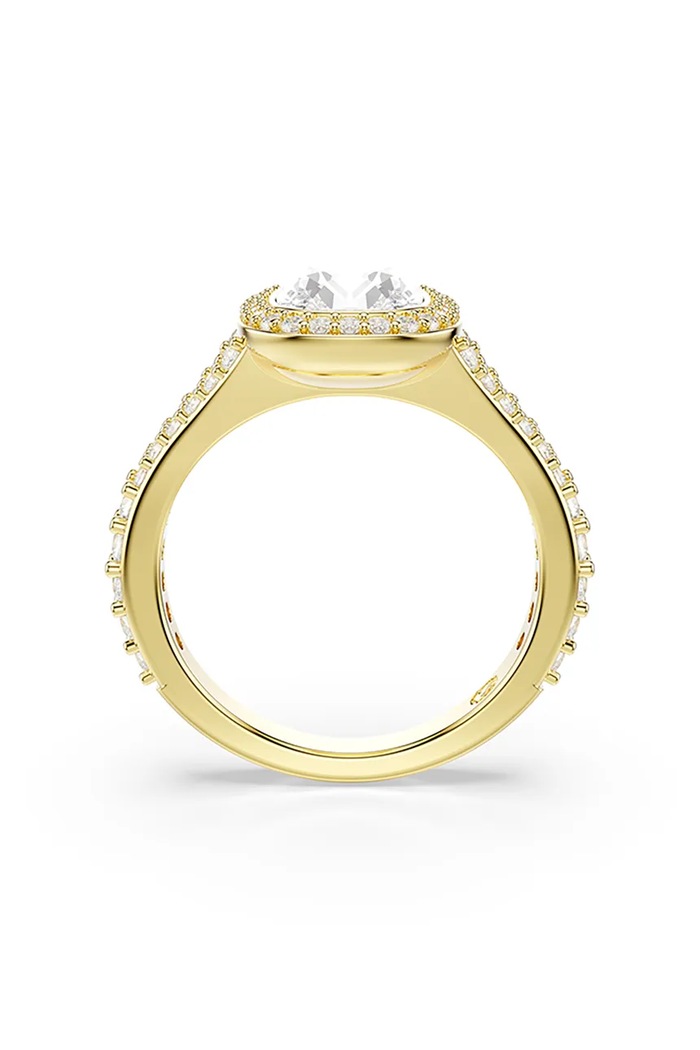 Swarovski δαχτυλίδι γυναικείο επιχρυσωμένο UNA χρυσαφί 5762629
