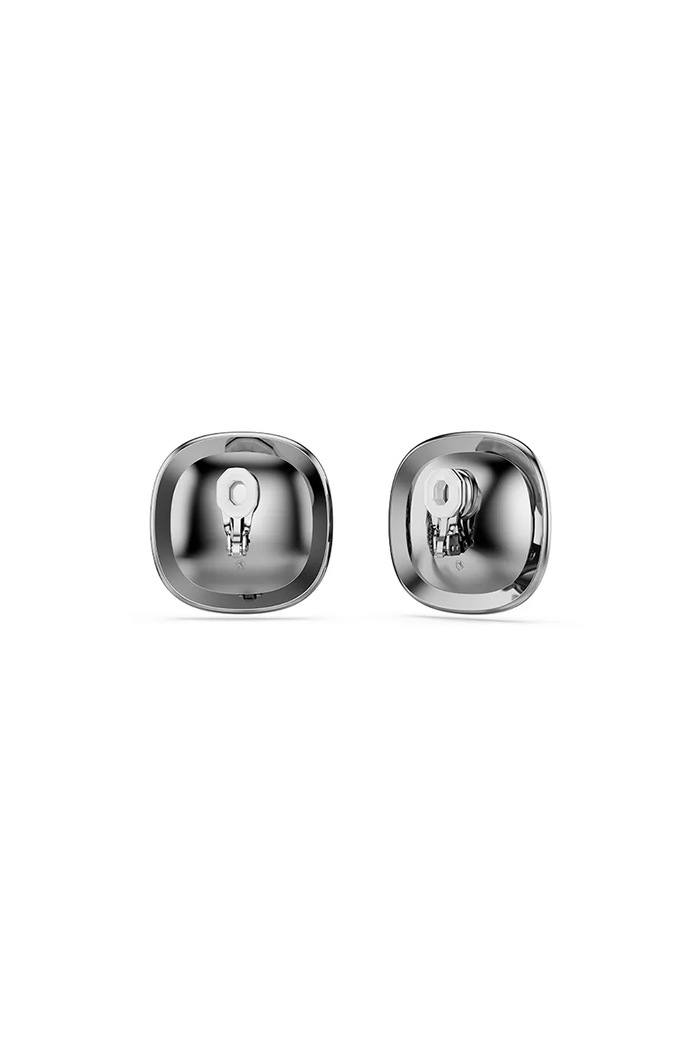 Αξεσουάρ Swarovski κλιπς γυναικείο μεταλλικό με κρύσταλλο Swarovski UNA 5751325 ασημί