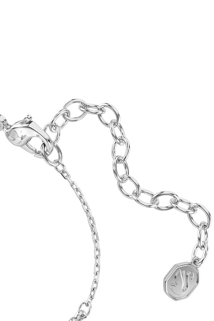 Αξεσουάρ Swarovski βραχιόλι γυναικείο μεταλλικό ζιργκόν 5758682 ασημί