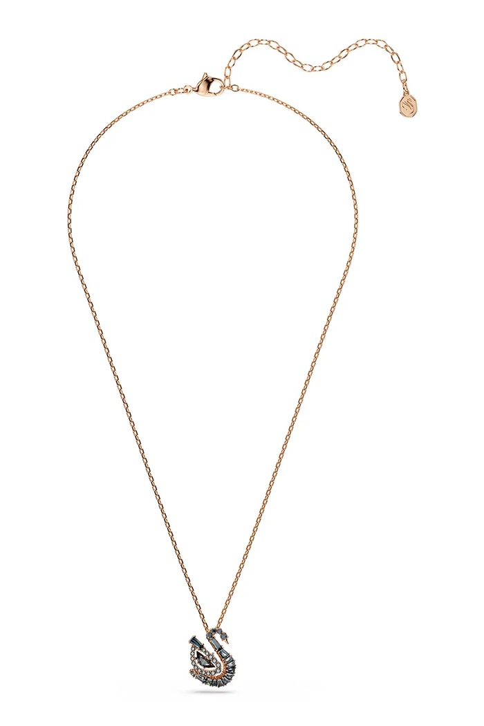 Swarovski ogrlica s privjeskom za žene pozlaćena s cirkonom 5764882 zlatna AW26