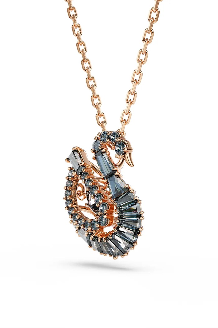 Dodaci Swarovski ogrlica s privjeskom za žene pozlaćena s cirkonom 5764882 zlatna