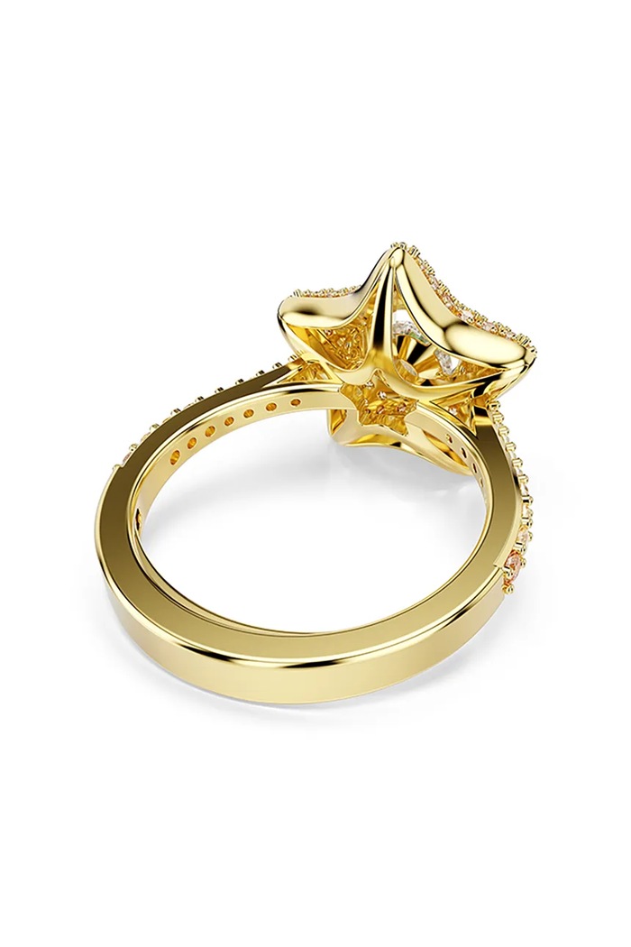 Swarovski пръстен дамски циркон SUBLIMA 5767345 злато AW26