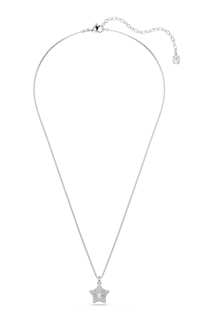 Swarovski дамско колие с висулка с циркон SUBLIMA 5758393 сребърен AW26
