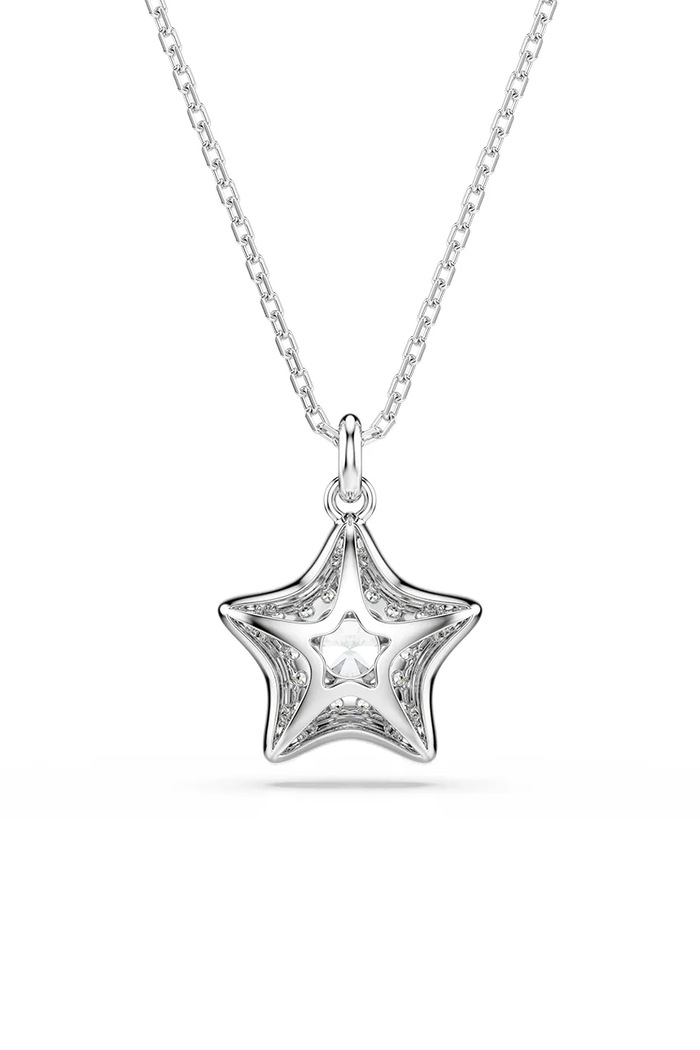 Swarovski дамско колие с висулка с циркон SUBLIMA сребърен 5758393
