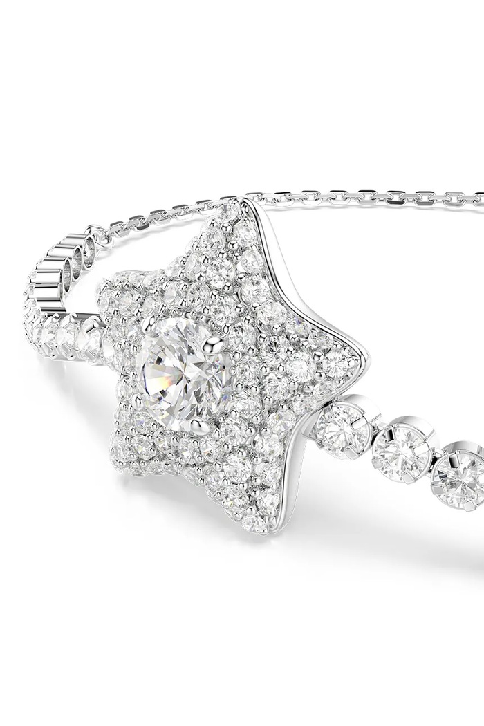 Swarovski náramek dámský s kubickým zirkonem SUBLIMA 5758392 stříbrná AW26