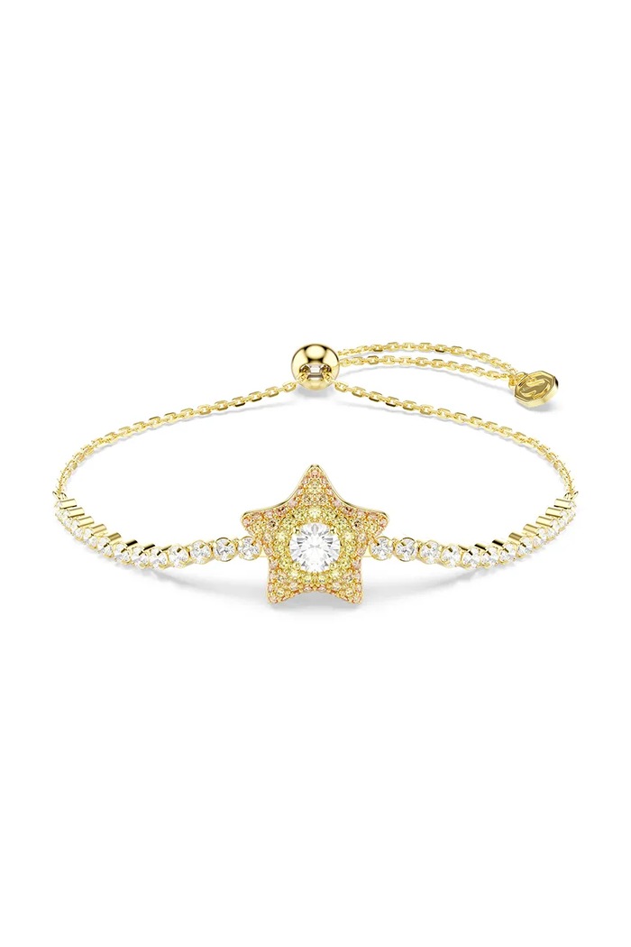 Swarovski náramok dámsky pozlátený zirkónový SUBLIMA zlatá 5760559