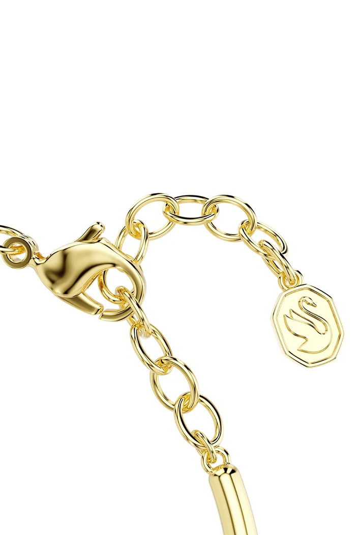 Doplňky Swarovski náramek dámský pozlacený kovový s kubickým zirkonem SUBLIMA 5758457 zlatá