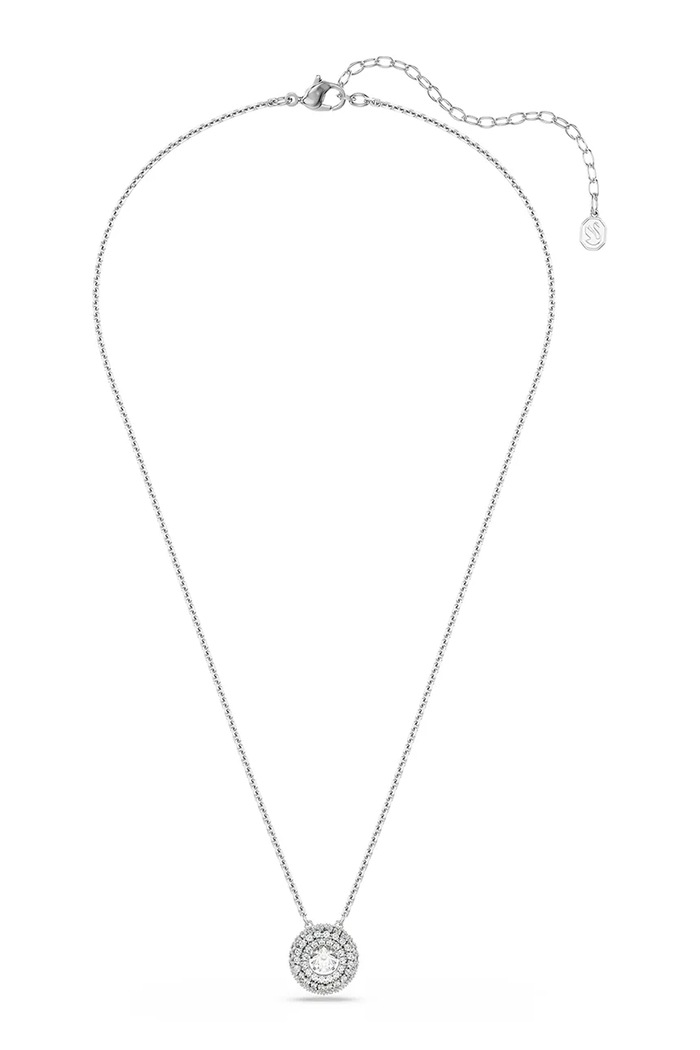 Swarovski κολιέ γυναικείο ζιργκόν SUBLIMA 5738246 ασημί AW26