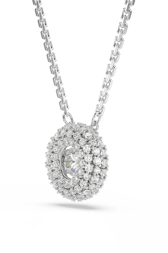 Αξεσουάρ Swarovski κολιέ γυναικείο ζιργκόν SUBLIMA 5738246 ασημί