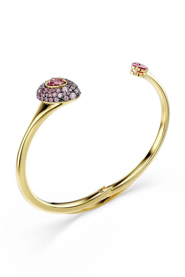 Doplnky Swarovski náramok dámsky pozlátený zirkónový SUBLIMA 5752896 ružová