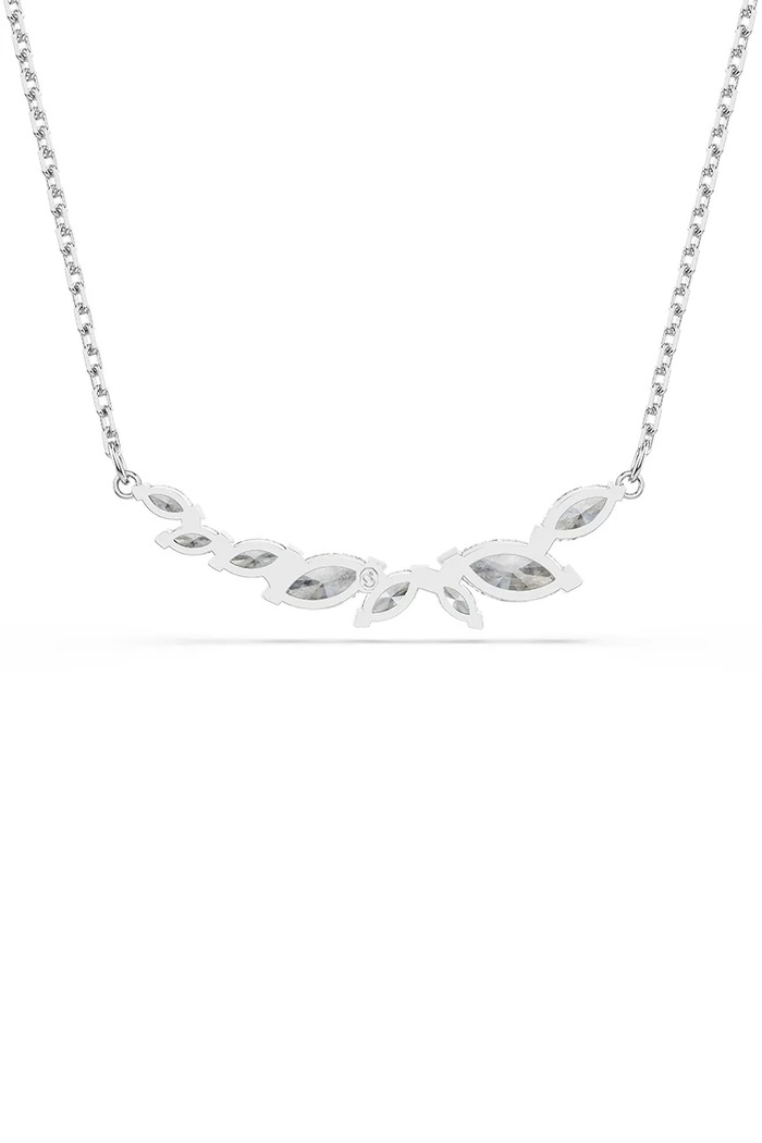 Swarovski naszyjnik damski metalowy z cyrkonią MESMERA srebrny 5759838
