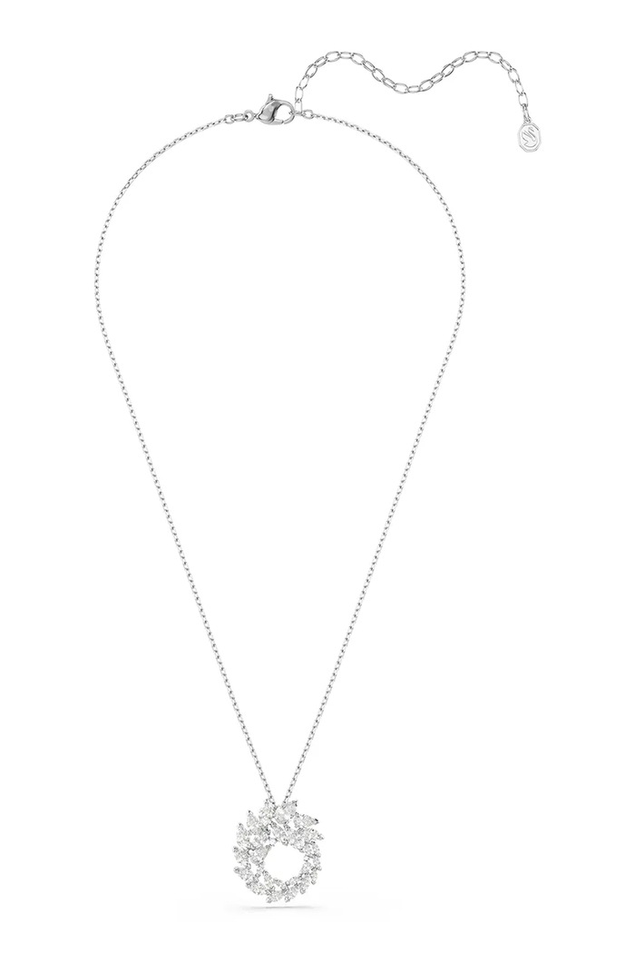 Swarovski κολιέ γυναικείο ζιργκόν MESMERA 5759837 ασημί AW26