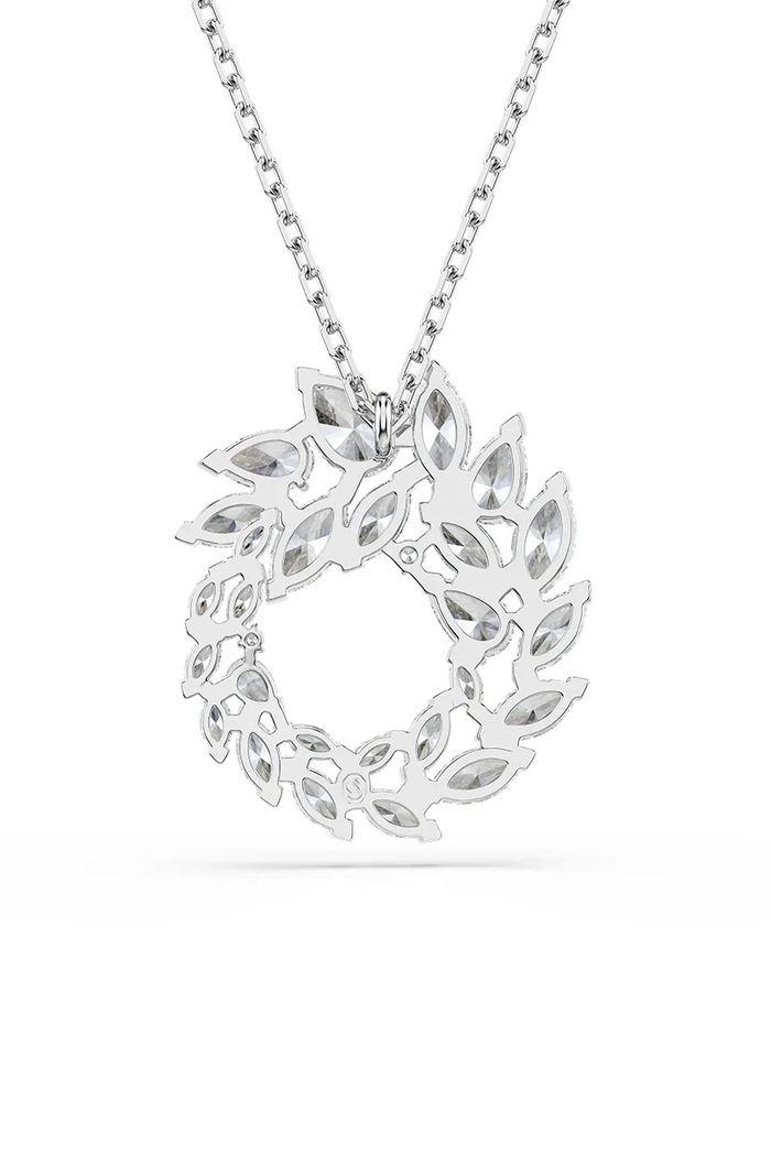 Swarovski κολιέ γυναικείο ζιργκόν MESMERA ασημί 5759837