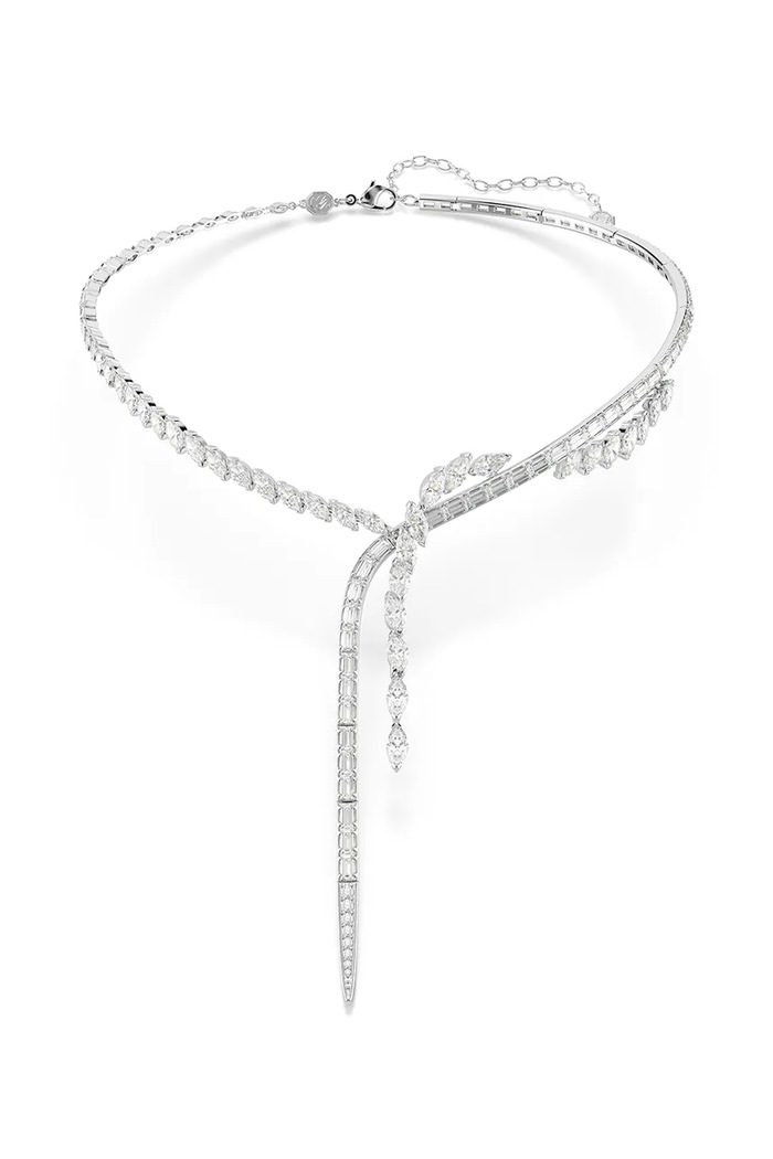 Swarovski намисто жіноче з цирконієм MESMERA срібний 5748652