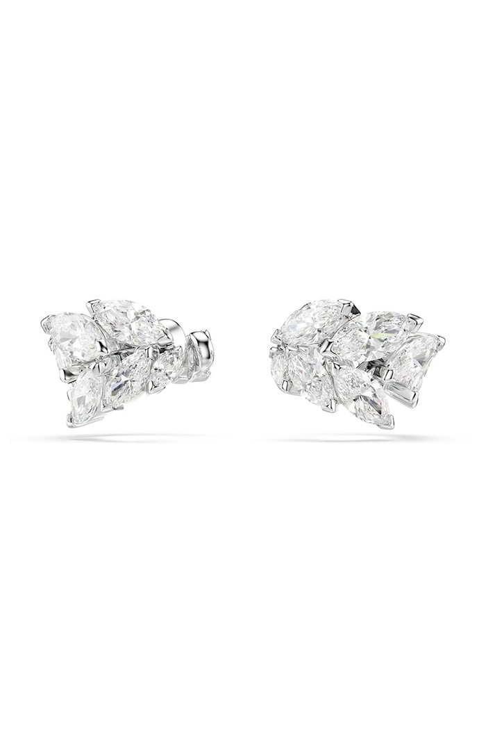Swarovski σκουλαρίκι ear cuff γυναικείο μεταλλικό ζιργκόν MESMERA 2-pack 5747998 ασημί AW26