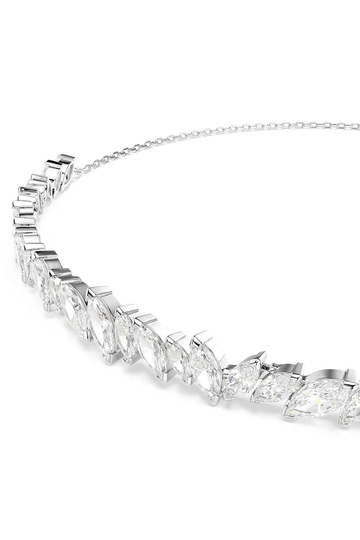 Swarovski τσόκερ γυναικείο μεταλλικό ζιργκόν MESMERA 5755905 ασημί AW26