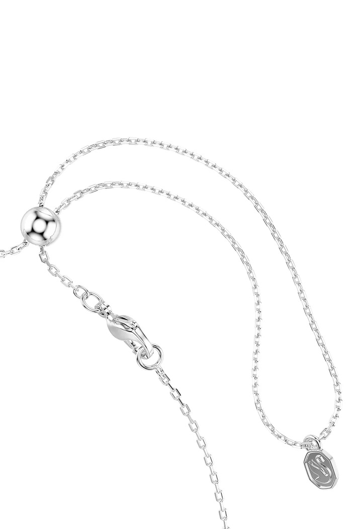 Αξεσουάρ Swarovski τσόκερ γυναικείο μεταλλικό ζιργκόν MESMERA 5755905 ασημί